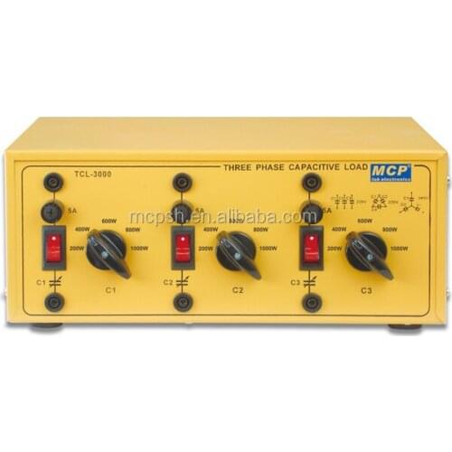 MCP TRL-3000 THREE PHASE VARIABLE ELECTRONIC DC RESISTIVE LOAD BANK