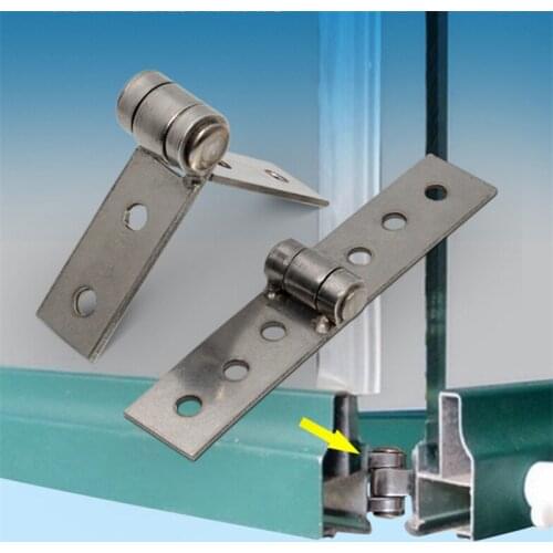 Metal Frameless Balcony Folding Glass Window Connection Hinges Stainless Steel Window Hinges New Furniture Hardware