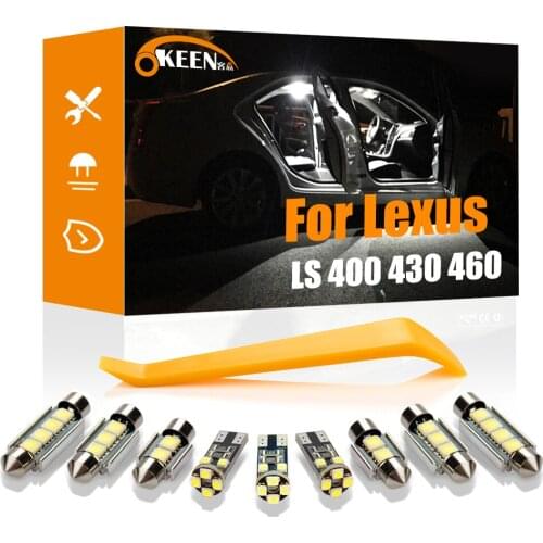 OKEEN For Lexus LS 400 430 460 460L 600h LS400 LS430 LS460 LS460L LS600h 1990-2017 Auto LED interior Light Canbus Car Lighting