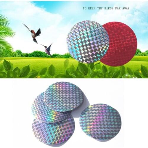 20pcs Bird Repellent Tape Reflective Anti Bird Scare Eflective Stick Tape Pigeons For Garden Courtyard Window Espanta Cuco