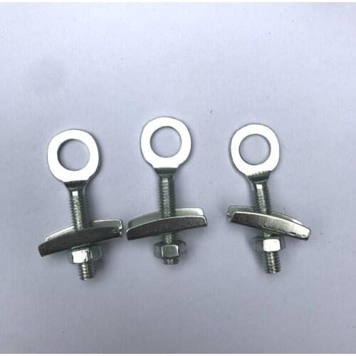 10pcs Bicycle Zipper Chain/folding Car Chain Adjusting Screw/bicycle Lady Car Chain Tightener