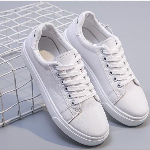 Female Sneakers Fashion Womans Shoes Spring Trend Casual Sport Shoes For Women New Comfort White Vulcanized Flat Shoes