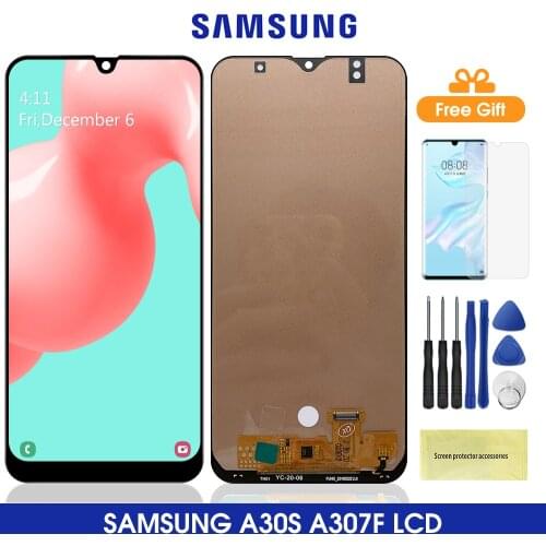 6.4'' A307 Lcd For Samsung Galaxy A30S Lcd Dispaly Touch Screen Digitizer Parts For Samsung A307 A307F A307FN A307G A307YN Lcd