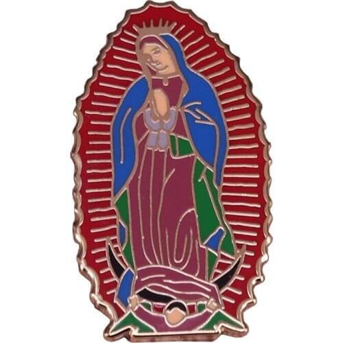 Virgin Mary Jesus Christ the mother badge