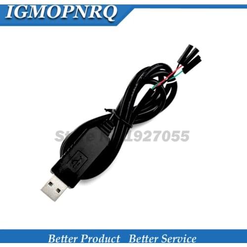1PCS PL2303 PL2303HX 1m USB to UART TTL Cable Module 4p 4 pin RS232 Converter