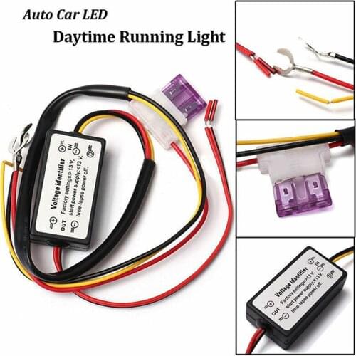 12-18V Car Automatic ON/OFF Controller Module DRL Relay Kits Car LED Daytime Running Light LED daytime running light controller