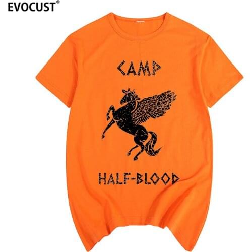 2019 Percy Jackson camp half blood Funny Long Island Sound Summer T-shirt Cotton Men T shirt New women TEE fashion Casual