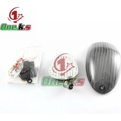 Motorcycle accessories For KAWASNKI MEANSTREAK 900 CLASSIC/LT/ LED rear Tail Light integrated turn signal function Brake light