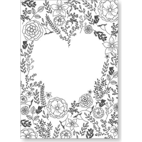 AZSG Romantic greeting card Clear Stamps For DIY Scrapbooking Decorative Card making Craft Fun Decoration Supplies 10*15cm
