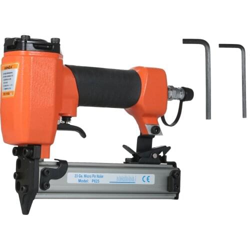 Nail Gun 23 Gauge Micro Pin Nailer Air Nailer Pneumatic Finishing Stapler Air Powered Nail Gun for Woodworking Decoration