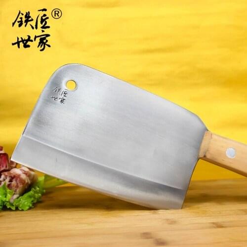 Chinese Handmade forged kitchen knives stainless steel kitchen chopper knife chef cleaver meat fish bone knife ножи для кухни