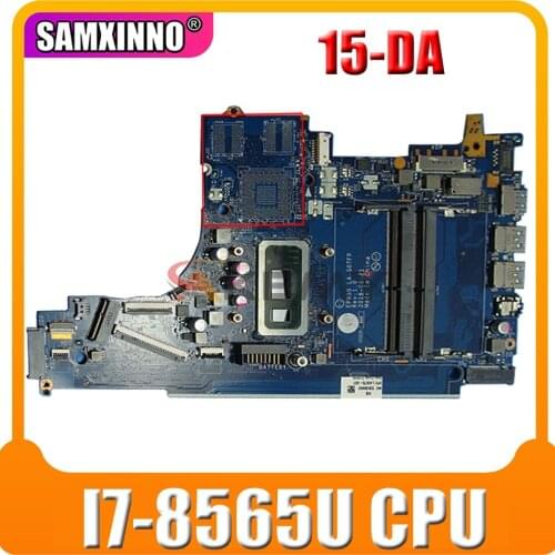 L49976-601 L49976-501 -001 For HP 250 G7 256 G7 15-DA Laptop Motherboard EPW50 LA-G07FP W / SREJP I7-8565U 100% tested work
