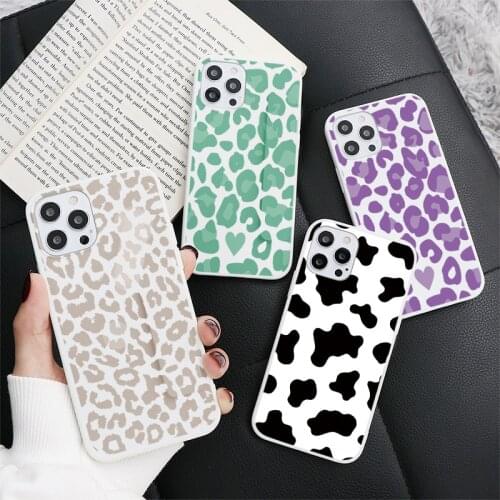 Leopard Case For Xiaomi Redmi Note 9 9S 9T 8T 8 7 6 5 Pro Max Poco X3 NFC Cover For Xiaomi Mi 9 9T 11 Note 10 10T Lite Pro Funda