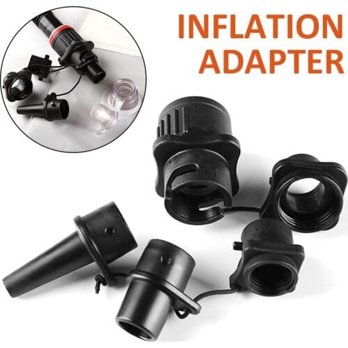 1 Set Kayaking Inflatable Boat SUP Pump Adaptor Nozzle Inflatable Rowing Boat Air Valves Adapter Surf Paddle Board Dinghy Tool