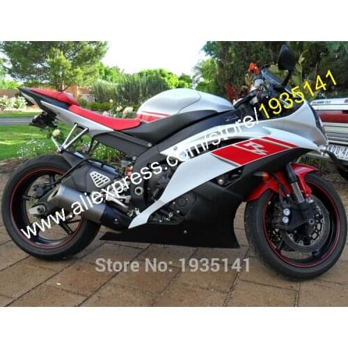 For Yamaha YZF-600 R6 2008-2016 Fairing YZF-R6 YZFR6 Red Black White Sport Bike Motorcycle Fairing (Injection molding)