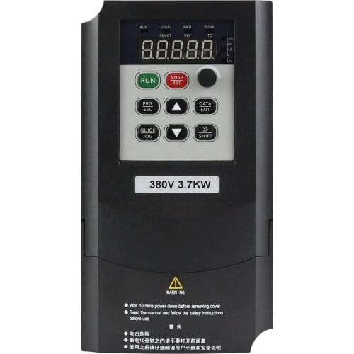 G3.7 KW VFD Single Phase AC Variable Frequency Drive Vacuum Fluorescent Display Generation frequency converter