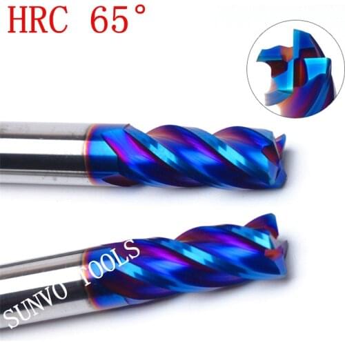 R0.2 R0.5 HRC65 Tungsten Carbide Tungsten Carbide CNC Milling Nose Radius Cutters Milling Tools, Carbide End mill,HRC50