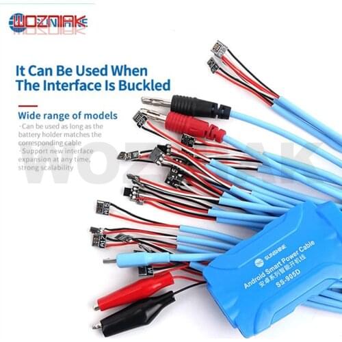 SS-905D Omnipotent Mobile Phone Power Cable for IPHONE 5G-11PRO FOR Android XIAOMI HUAWEI Maintenance of Intelligent Power Cord