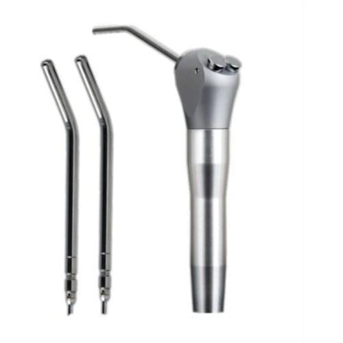 Dental Three Way Syringe Dental Chair Parts 1 Three Way Gun+2 Gun Tips Dentist Tools