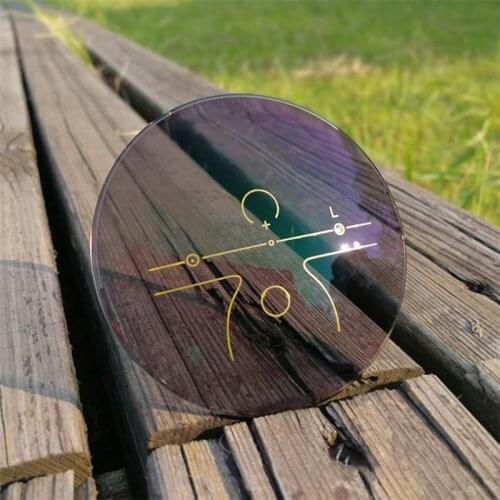 Zerosun Progressive Lens 1.56 1.61 1.67 1.74 Index Multifocal Lenses 2 Pcs Resin Aspherical Anti Blue Light Scratch Reflection