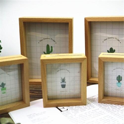Solid Wood Photo Frame Setting Table Creative Log Decoration Frame Photo Album Photo Decoration Painting Frame Mounting