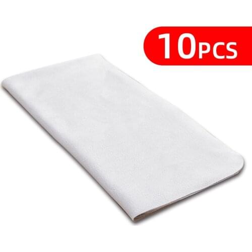 10pcs Glasses Cleaner 13*13cm Microfiber Glasses Cleaning Cloth for Camera Lens Filter, Phone, Tablet Screen Cleaning Wipes