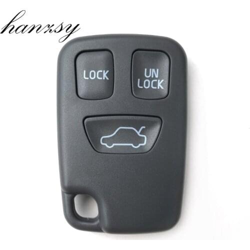 3 Buttons Car Key Shell For VOLVO S70 V70 C70 S40 V40 98-05 Replacement Remote Key Case Cover blank Fob