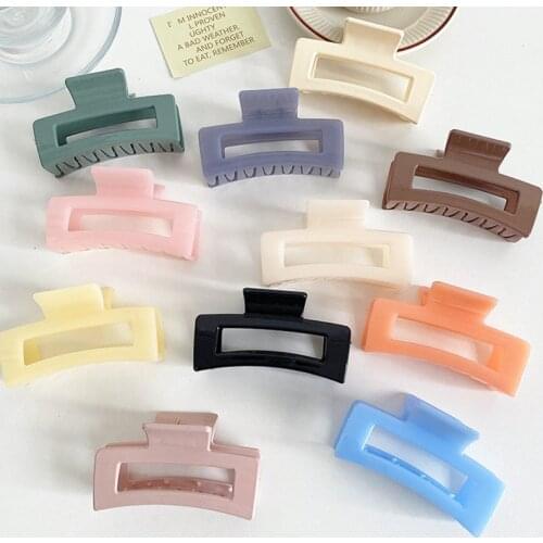 FACEINS Korean Hair Grab For Women Elegant Temperament Bathing Hairpin Female Top Clip Hair Back Clips Headdress Jewelry