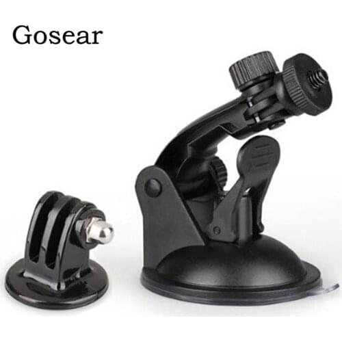 Gosear Mount Tripod Monopod Holder Clamp Bracket Adapter for Gopro Go Pro Hero 5 4 3 2 Xiaomi Yi Xiomi Xiami 2 4K 4 K Eken H9