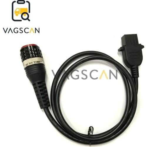 Excavator Truck Diagnostic tool 8 Pin 88890306 FCI Cable for volvo Vocom 88890300