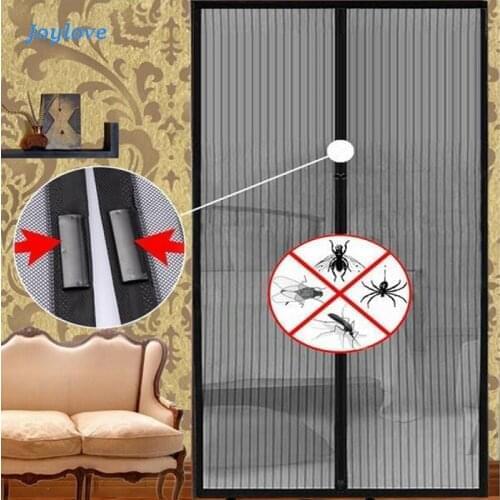 Summer Mosquito Net Curtain Magnets Door Mesh Insect Sandfly Netting With Magnets On The Door Mesh Screen Magnets Hot Drop ship