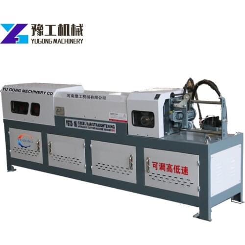 Popular Type Wire Steel Bar Straightening Cutting Machine Manufacturer