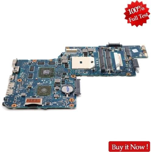 NOKOTION Laptop Motherboard For Toshiba Satellite L850D C850D H000050830 H000052430 Socket fs1 DDR3 7610M gpu