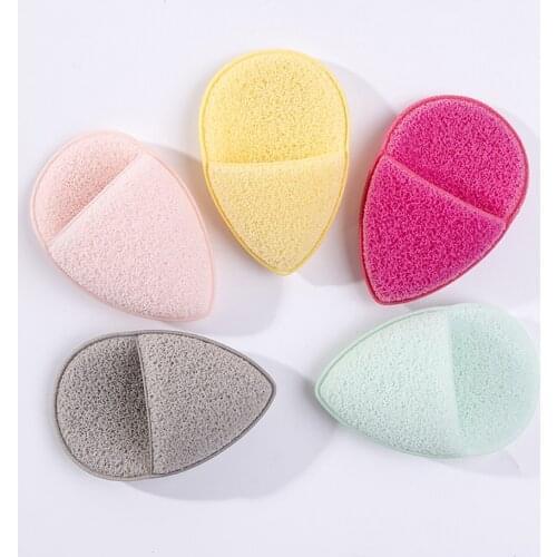 Face Cleansing Pad Reusable Cleansing Makeup Sponge Water Drop Shape Beauty Makeup Sponge Facial Cosmetic Powder Puff