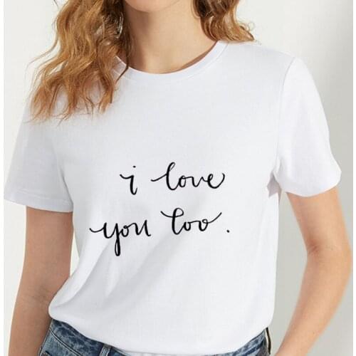 Fashion Artistic letter Womens T-Shirt Printed Harajuku Summer Short Sleeve T-shirt Female Funny O-neck T-shirts Hipster Tumblr