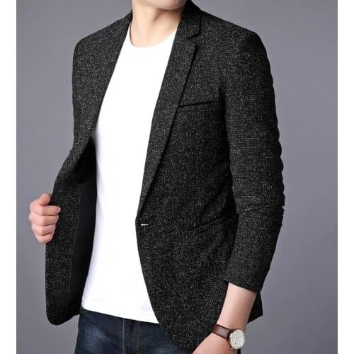 Men Suit Jacket Casual Blazers Men Formal Jacket Popular Design Men Dress Suit Coats Business Mens Blazer Plus Size
