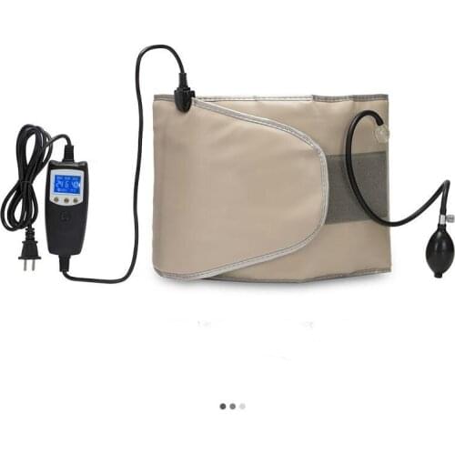 Vibration 360 degree electric far infrared electric belt inflatable heating vibration belt heating belt warming waist fat belt m