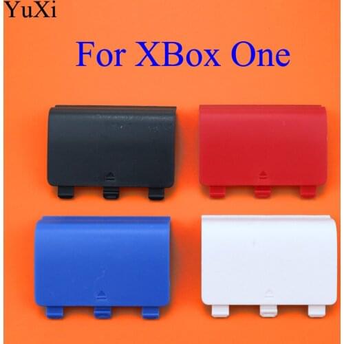 YuXi Battery Shell Lid Back Case Cover Replacement For XBox One Wireless Controller black white blue red