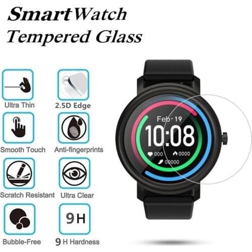Tempered Glass Film For Mibro Air Smart Watch Anti-Scratch 9H Ultra Clarity Screen Protective Film Guard