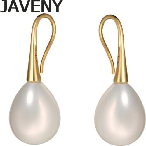 925 Sterling Silver Stunning Drop Wedding Bridal Pearl Earrings for Women Mothers Birthday Christmas Gifts