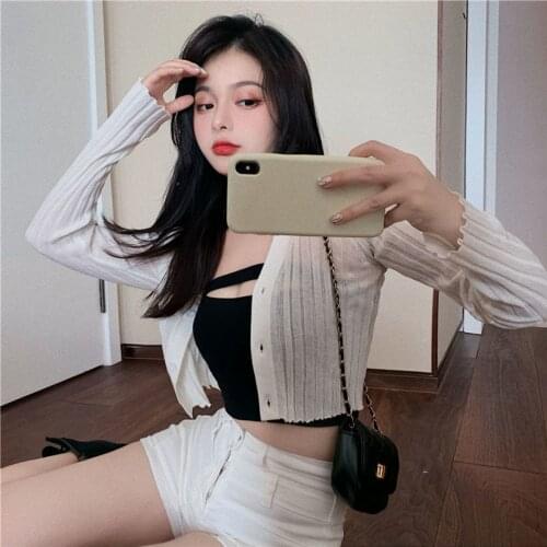 Women Corset Tops Spring And Summer Two-Piece Set Womens V-neck Coat Cardigan Tube Top Vest Suit Tank Camis Crop Top For Women