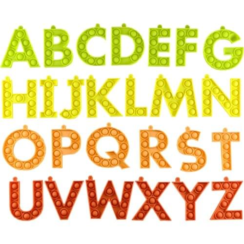 Children Alphabet Spelling Game Relieve Stress Fidgeting Sensory Toys Relieve Autism Decompression Funny Novelty Toys Kids Gifts