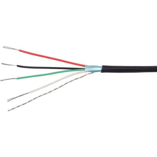 Shielded 4 Conductor Guitar Circuit Hookup Wire Pickup Cable 24 AWG