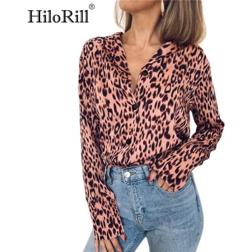 Женские шифоновые рубашки HiloRill China At AliExpress