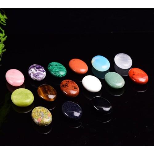 1pc Pholished Rose Quartz Massage Crystal Hot Compress Stone Energy Chakra Health Preservation Tumbled Large Grain Gemstone