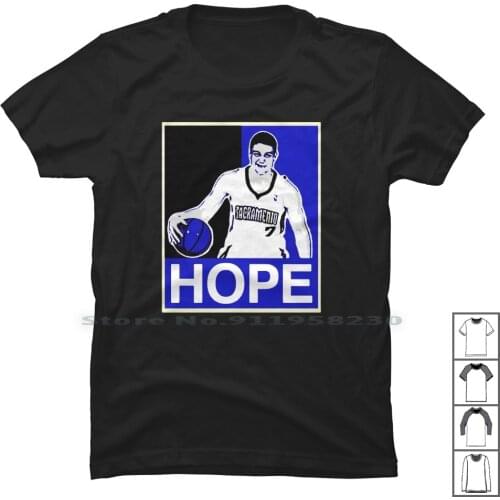 Jimmer Fredette Sacramento Basketball Hope T Shirt 100% Cotton Basket Hope Ball Red Ram Hop Ask To Ra Op Me Ba