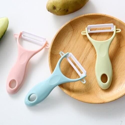 Ceramic fruit potato peeler household kitchen multifunctional portable melon and fruit peeling and scraping potatoes