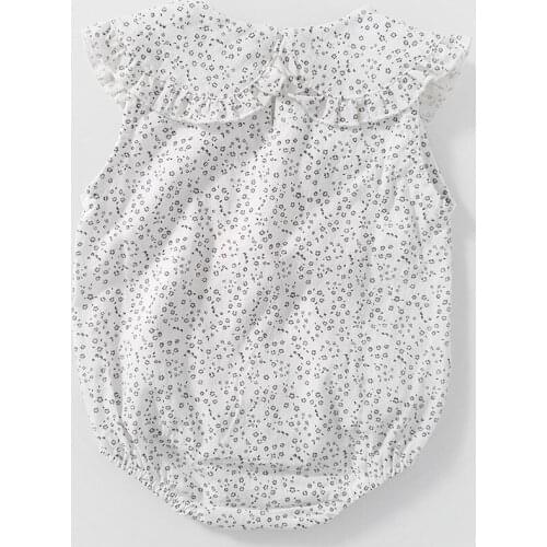 Baby Girl Romper 0-24m floral Newborn Baby Clothes For Girls Sleeveless Kids Boys Jumpsuit Baby girls Outfits toddler onesie