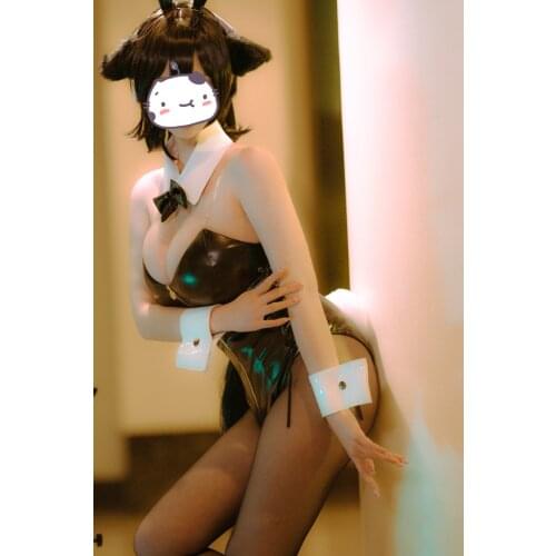 Bunny girl Takao Atago Azur Lane Cosplay Costume Takao Atago Bunny girl Cosplay Costume fan arts custom made/size