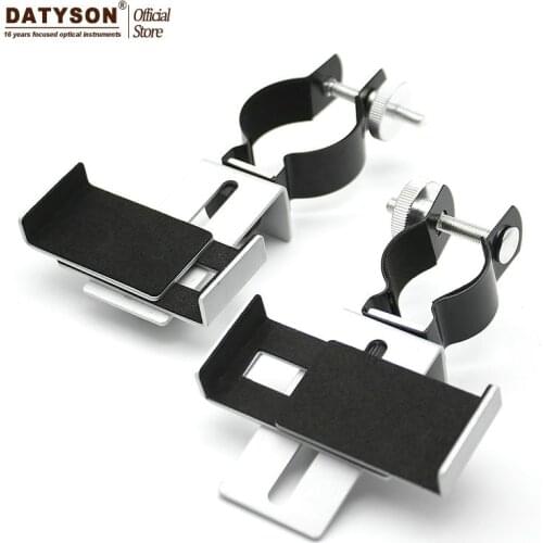Metal Smartphone Adapter for Microscope Binocular Spotting Scope Monocular Telescope Connector Shooting hunting Cellphone Holder